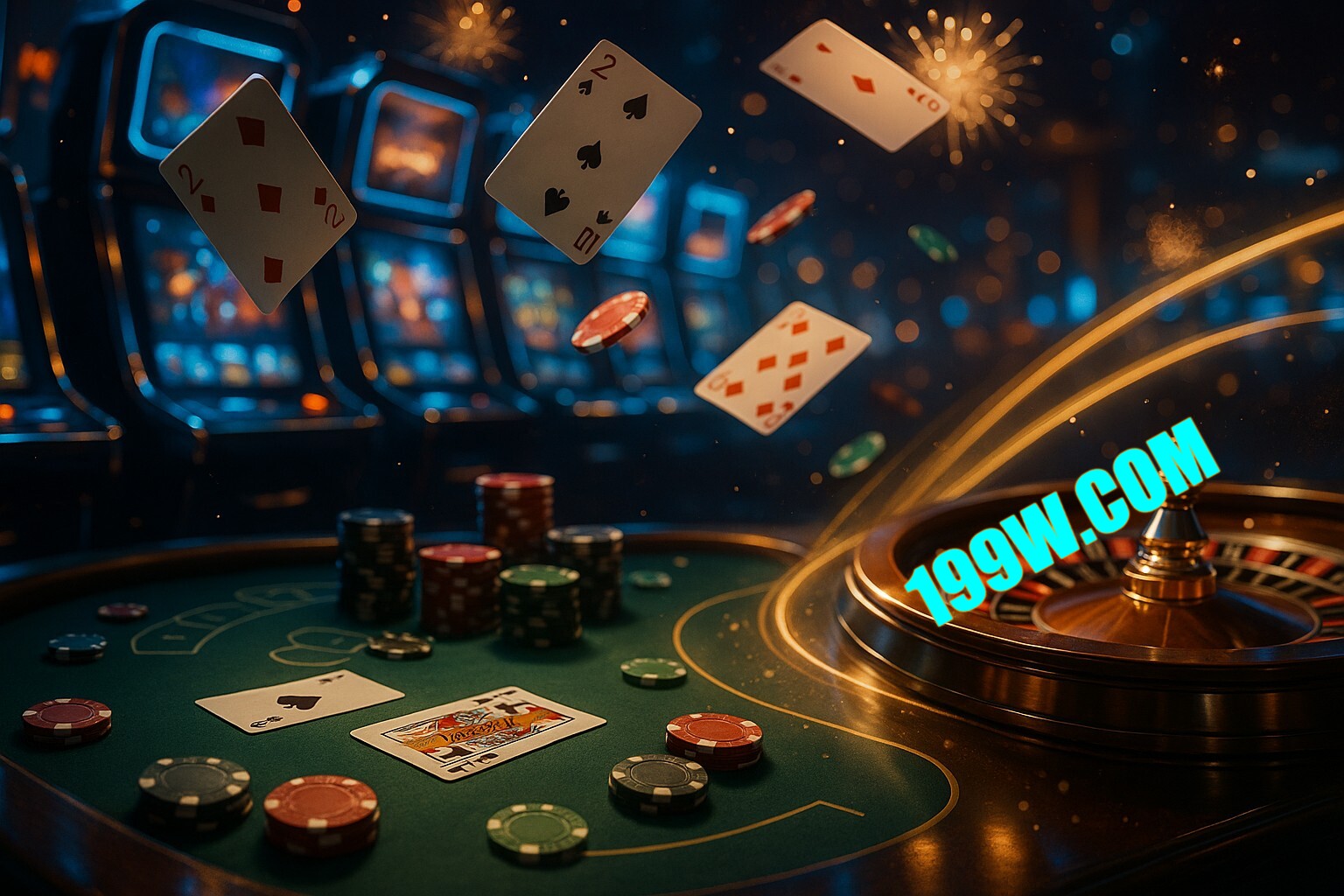 Jogos emocionantes no 199W.COM