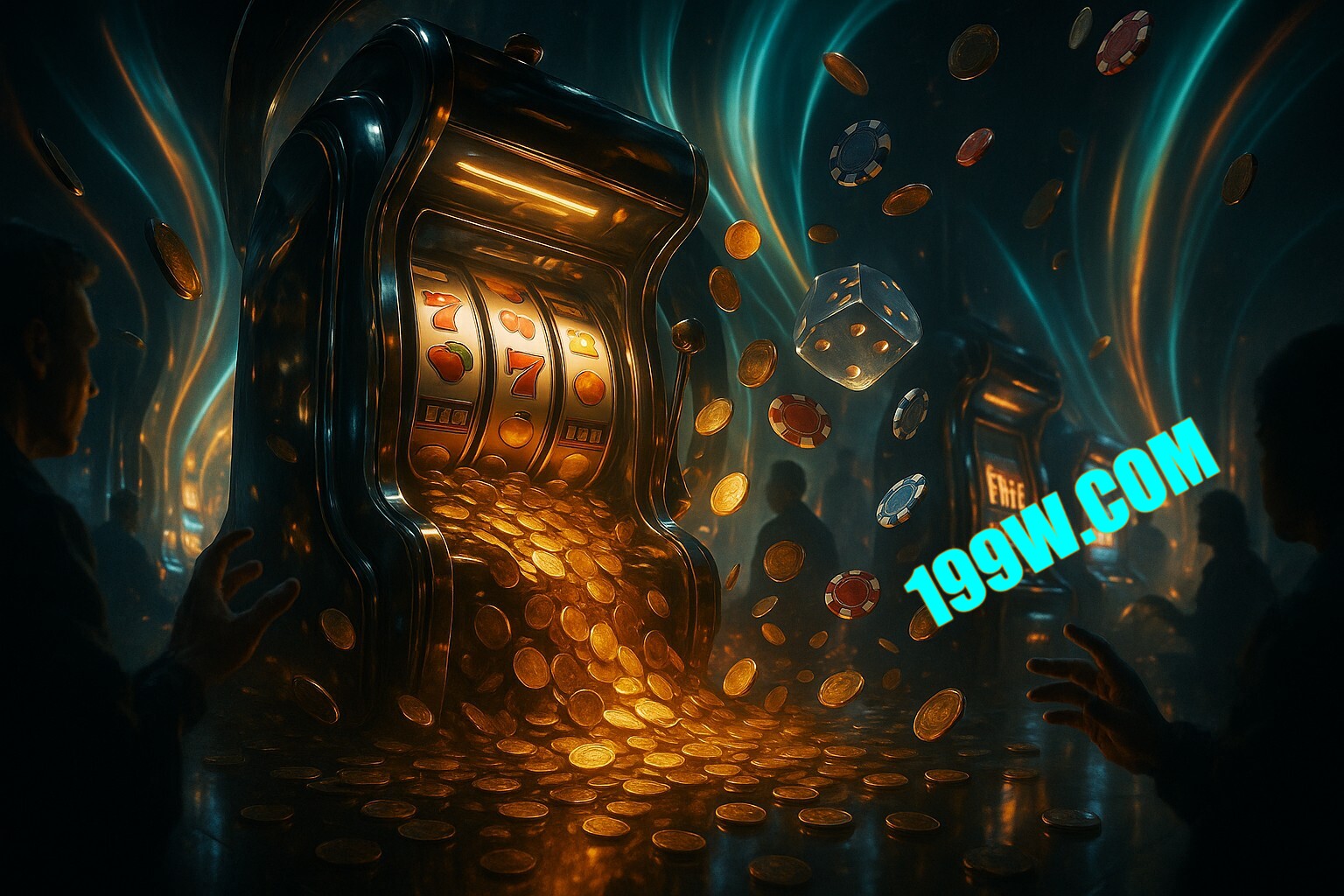 Diversos jogos de caça-níqueis